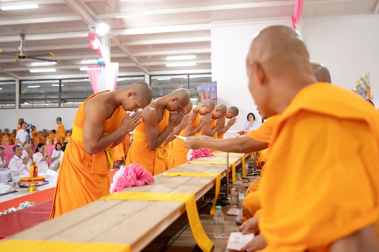 Close-up of hands in a prayer position